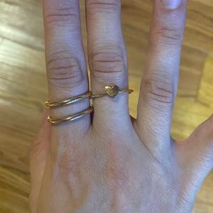 3 14 kt gold filled rings